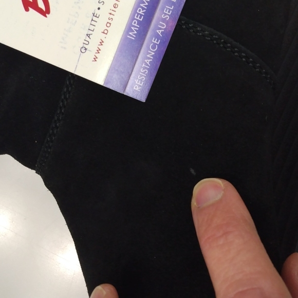 BASTIEN HENRI PIERRE CANADA AGATHA SUEDE BOOTIES 8 B - Picture 9 of 13